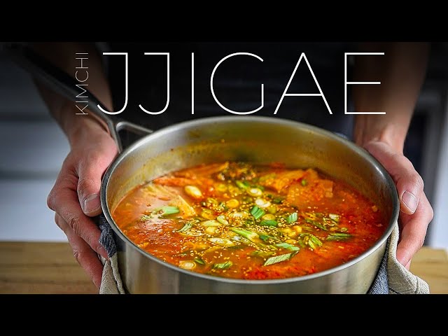 Time to get JJIGAE with this comforting Kimchi Stew Recipe