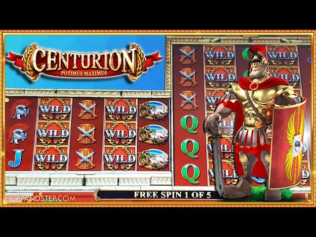 NEW SLOT!! Centurion Reelus Maximus with BIG BONUSES !!!