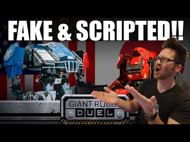 Exactly how fake the USA vs Japan giant robot duel was