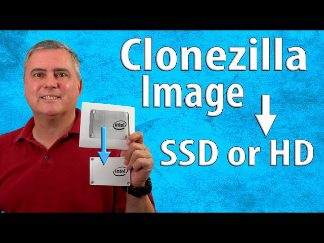 How to restore from a Clonezilla image