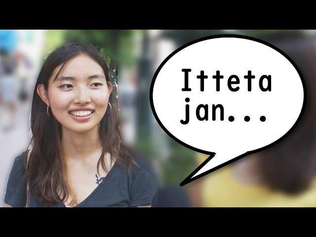 Standard Japanese vs Dialects (Tokyo, Osaka, Hiroshima)