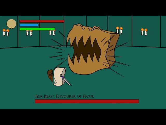 Flour Sack vs Box (Dark Souls Parody)