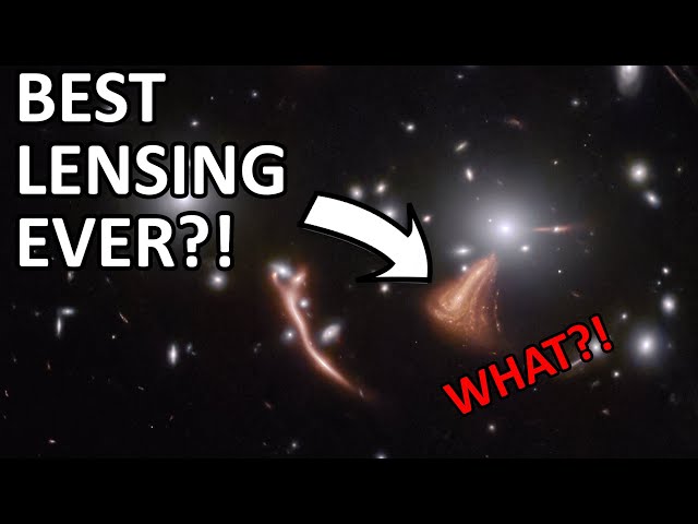 JWST Images Galaxy Cluster and Sees the BEST Gravitational Lensing | Cosmic Seahorse Explained!
