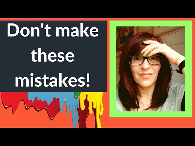 How to be an Artist - Don't make these mistakes!
