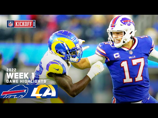 Buffalo Bills vs. Los Angeles Rams | Week 1 2022 Game Highlights