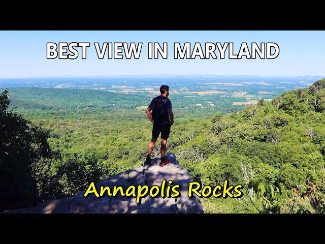 Annapolis Rocks Overlook on the Appalachian Trail - BEST View in Maryland and Nearly Broke an Ankle?
