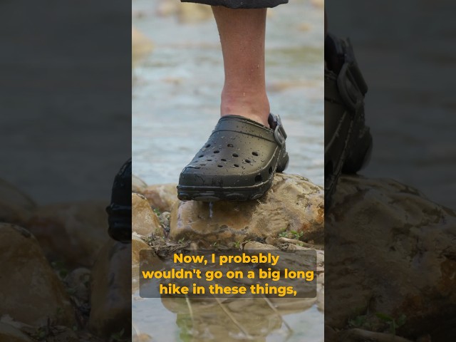 Crocs Have Evolved! #everydaycarry #edc #outdoors #crocs #overlanding #camping
