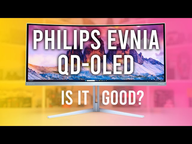 How Good is Philips QD-OLED Gaming Monitor? - Philips Evnia 34M2C8600 Review