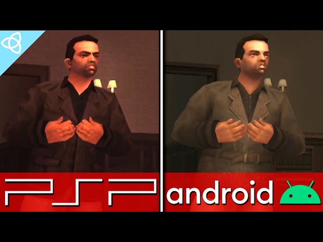 GTA: Liberty City Stories - PSP vs. Android | Side by Side