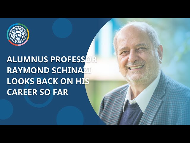 Alumnus Professor Raymond Schinazi looks back on his career so far