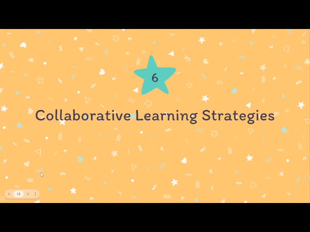Collaborative Learning Strategies