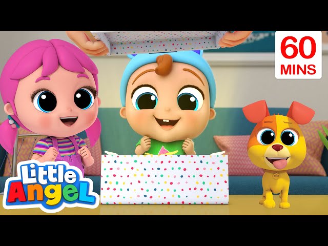 My Favourite Shoes | Little Angel Sing Along | Learn ABC 123 | Fun Cartoons | Moonbug Kids