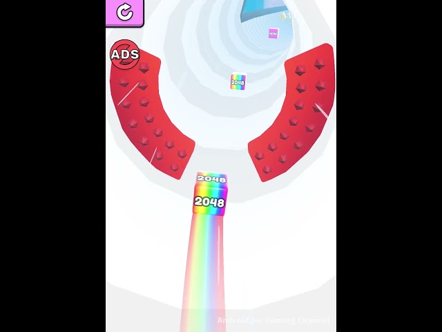 Jelly Tube Run 2048 Gameplay #Shorts