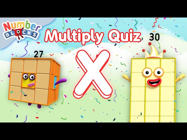 Multiplication Number Magic Challenge | Learn to Count | @Numberblocks