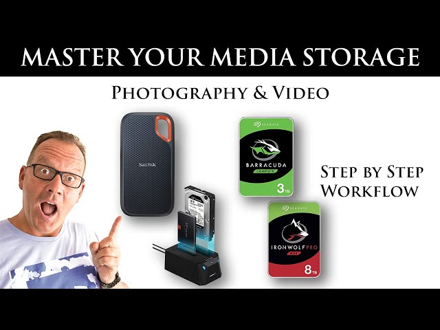 Photography and Video Files Storage Solution That WON'T BREAK THE BANK!