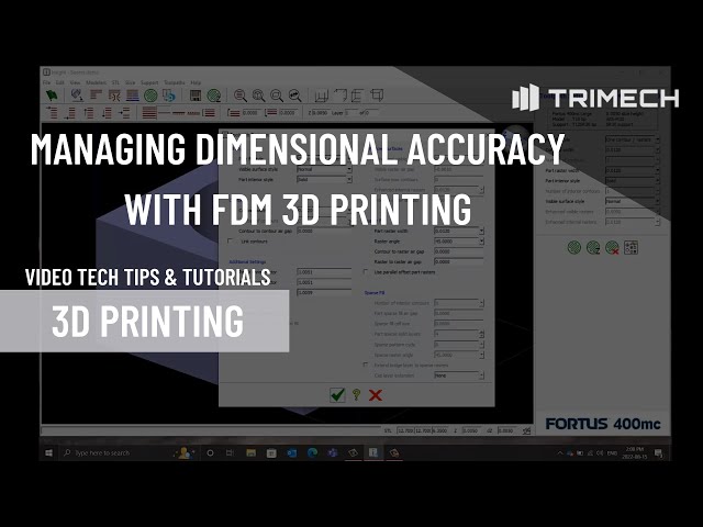 Managing Dimensional Accuracy with Fused Deposition Modeling (FDM) 3D Printing web