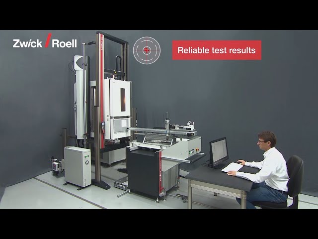 Robotic Testing System roboTest L for Tensile Tests on Rubber