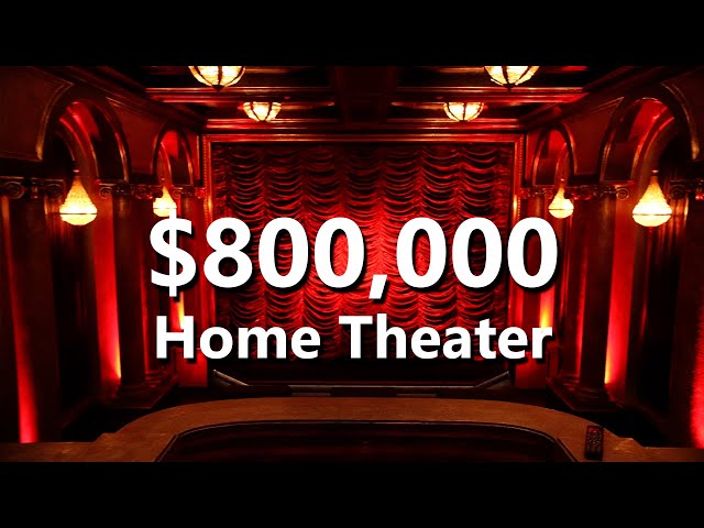 I Toured THIS $800,000 HOME THEATER in Atlanta, Georgia | Wisdom Audio and Sony GTZ380