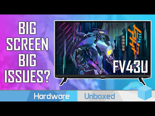 Gigabyte Aorus FV43U Review, Should You Buy a 43-inch 4K Monitor?