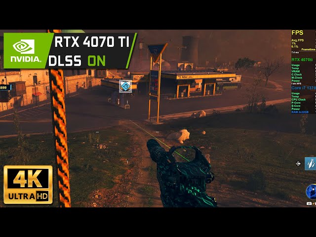 Modern Warfare 3 : Zombies Season 1 | 4K Balanced Graphics DLSS ON | RTX 4070 Ti