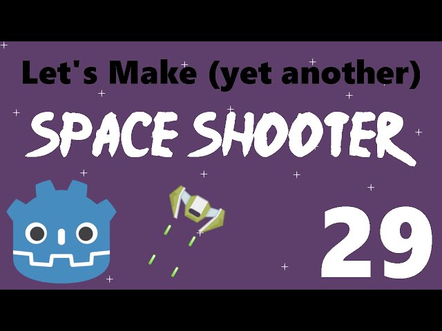 [29] Let’s Make a Godot Space Shooter: Spawning Power-Ups