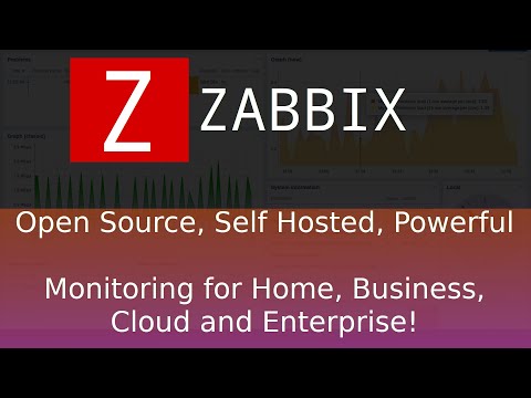 Zabbix - Open Source, Self Hosted Server, Network, and Device monitoring system with power!
