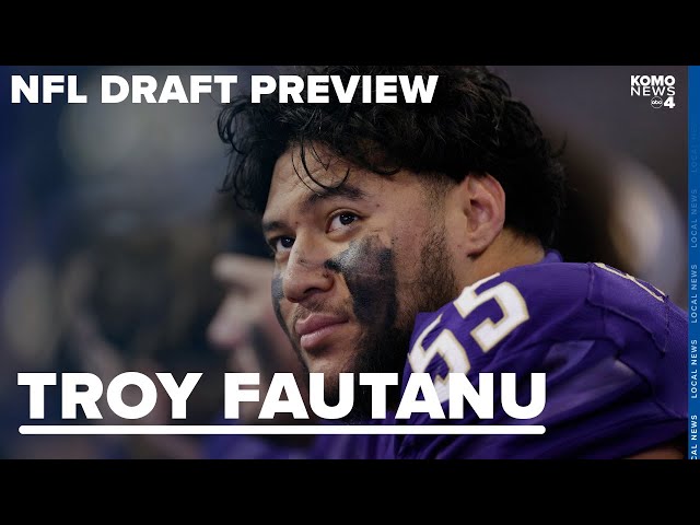 The volleyball player on the offensive line: Troy Fautanu's unique journey to football