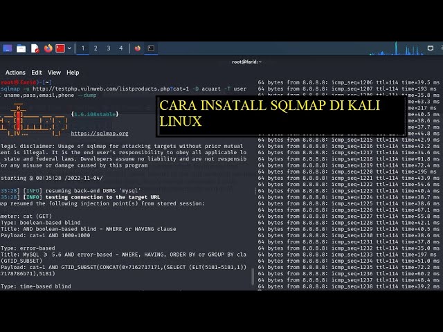 Cara Install SQLMAP Di Kali Linux