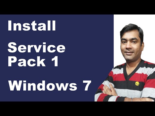How to install service pack 1 | Download service pack 1 for windows 7 (Hindi)