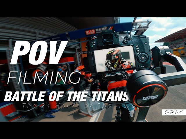 First Person (POV) Filming the 24 Hours of Spa