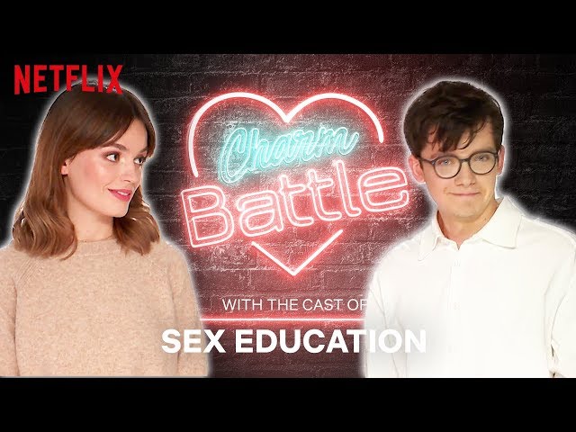 Flirting with British Accents: Sex Education | Charm Battle | Netflix