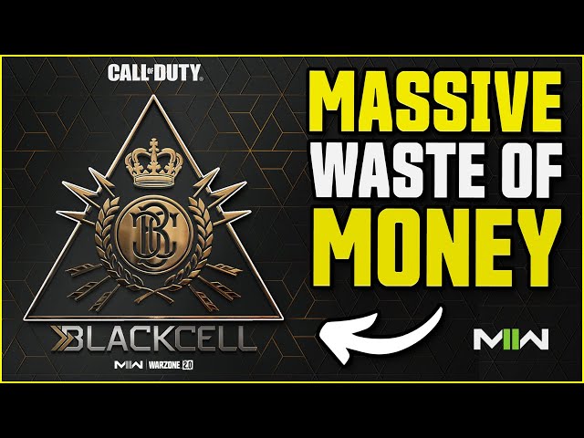 Season 3 BLACKCELL Battle Pass: Is It WORTH $30? (Modern Warfare 2)