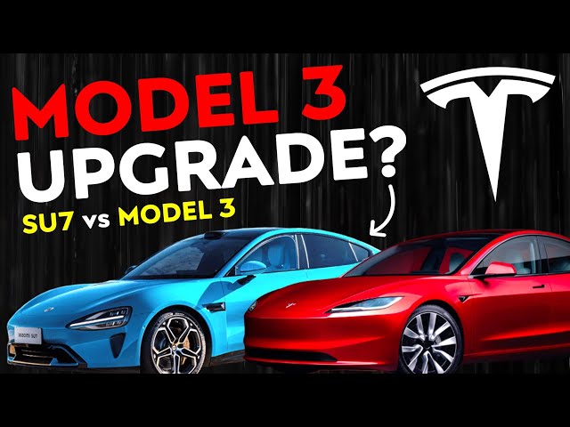 Tesla Model 3 vs Xiaomi SU7: Shockingly Strong EV Competition!