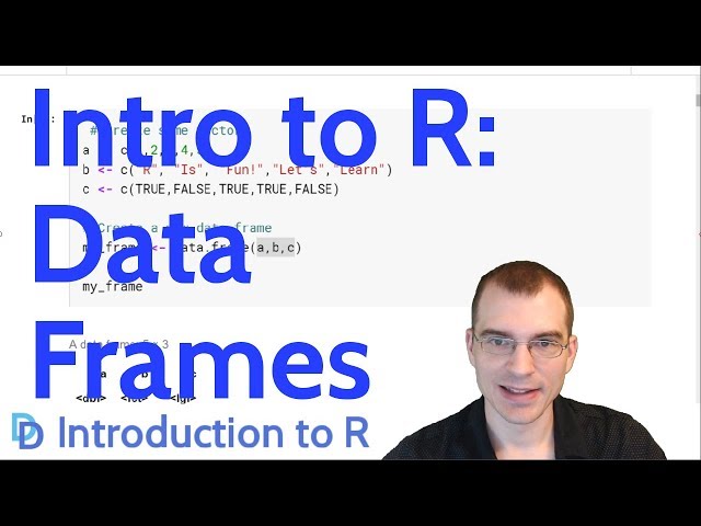 Introduction to R: Data Frames