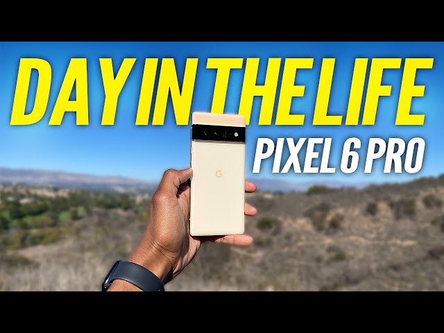Google Pixel 6 Pro Day In The Life Review: (Camera & Battery Test)