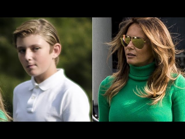What's Really Going On With Melania And Barron Trump