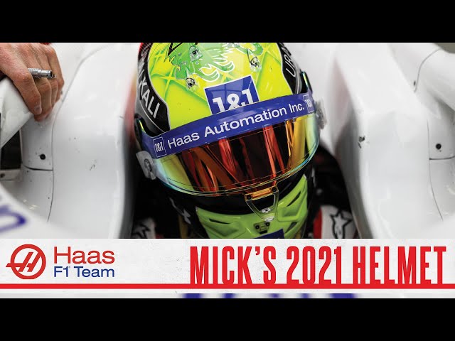 Mick Schumacher explains his 2021 helmet