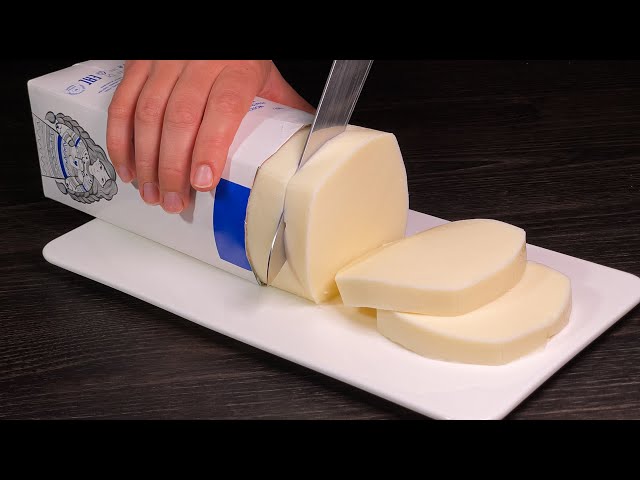 Don't buy cheese! 1 kg of cheese from 1 liter of milk in just 5 minutes!