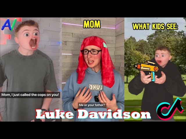 *1 HOUR* Luke Davidson TikTok 2023 | Funny Luke Davidson TikTok Videos 2023
