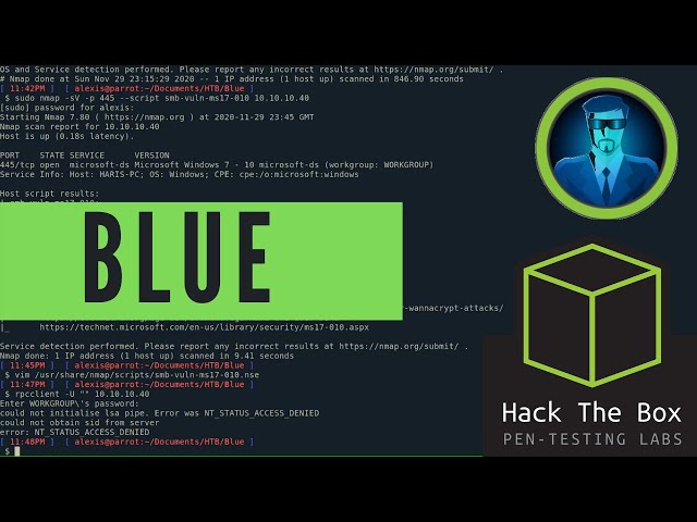 HackTheBox Blue Walkthrough - Learn Windows Enumeration