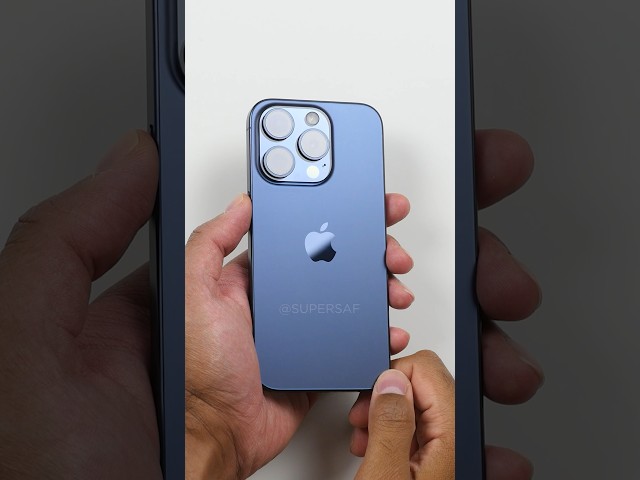 iPhone 15 Pro Blue Titanium Unboxing 😍