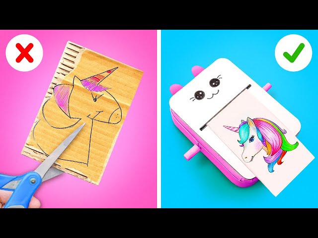 NEW AMAZING CARDBOARD IDEAS || Homemade DIY Crafts! Parenting Tips by 123 GO! SCHOOL
