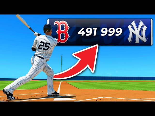 Scoring the Most Runs EVER in MLB The Show!