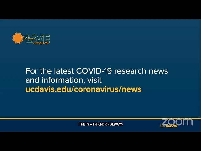 UC Davis Live: Research Health Impacts of Wildfires.