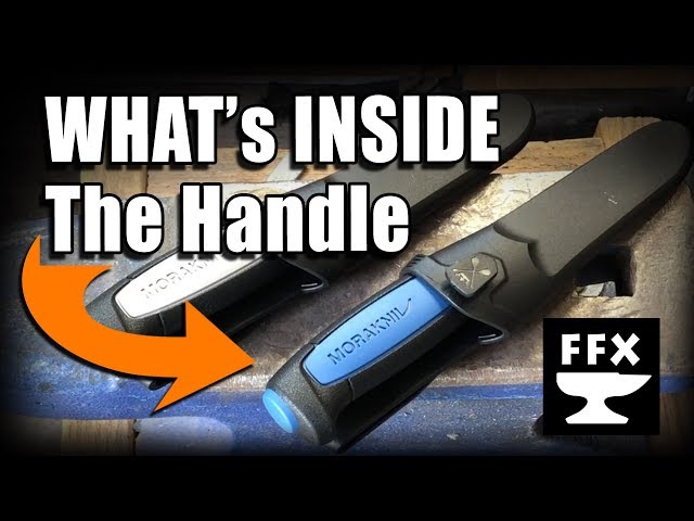 What's Inside a Mora Knife? I cut one open so you don't have to. Enjoy!