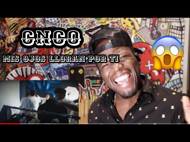 CNCO - Mis Ojos Lloran Por Ti (Official Video) (REACTION)
