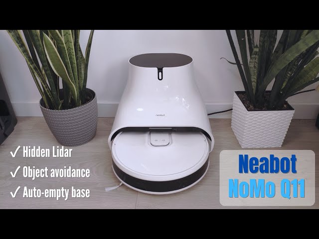 Neabot NoMo Q11 Review: A Self-Empty Robot Vacuum With Hidden Lidar and 3D Object Avoidance