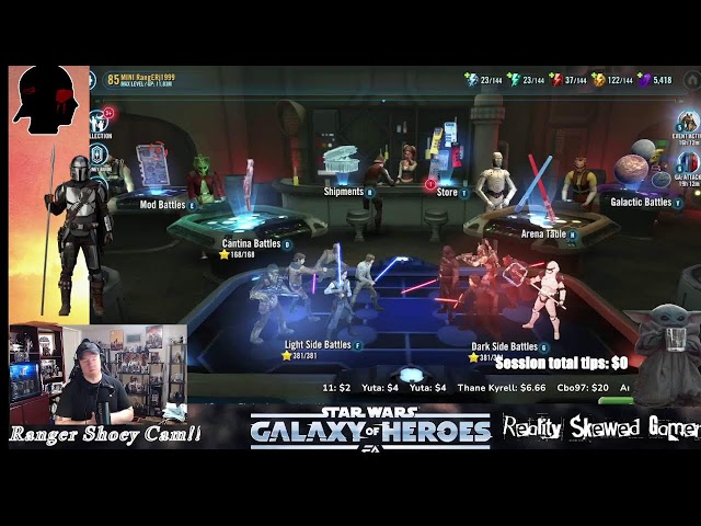 SWGOH WEDS NIGHT STREAM EP 405: PC CLIENT GIVEAWAY NEWS AND MORE!!!