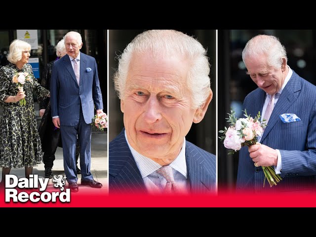 King Charles fights back tears as he returns to work following cancer diagnosis
