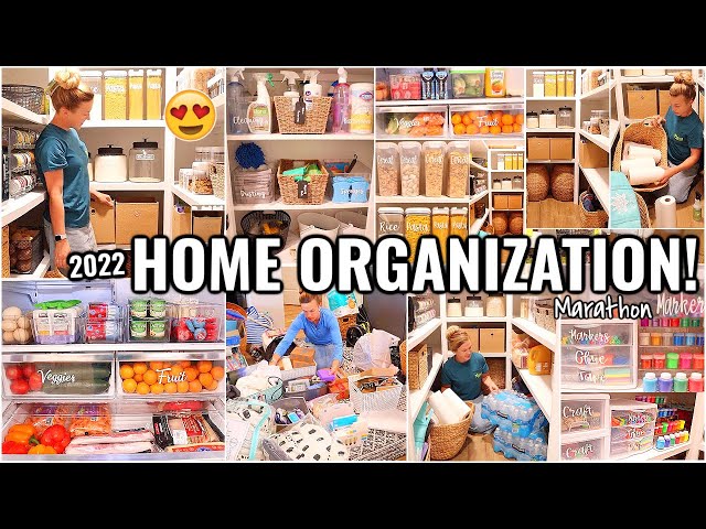 HOME ORGANIZATION IDEAS!!😍 ORGANIZE WITH ME | DECLUTTERING AND ORGANIZING MOTIVATION 2022